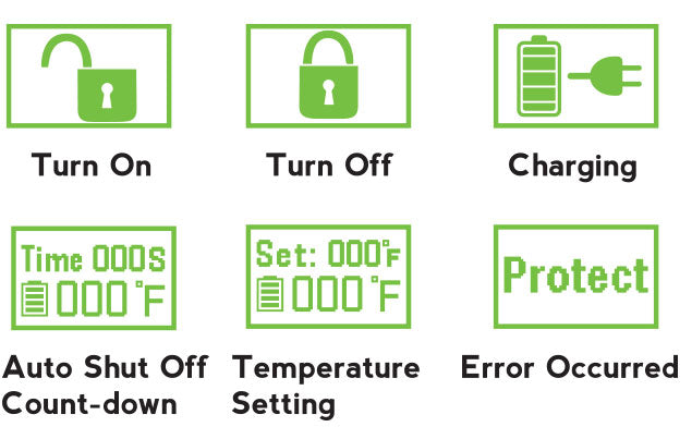 Exxus Mini OLED display on white background