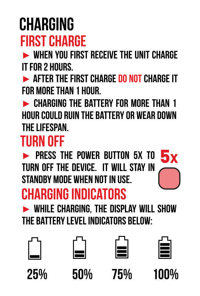 Wulf UNI Pro Max Charging