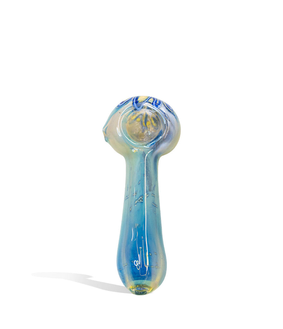 4 Inch Flat Mouth Spoon Glass Hand Pipe Weed Bowl