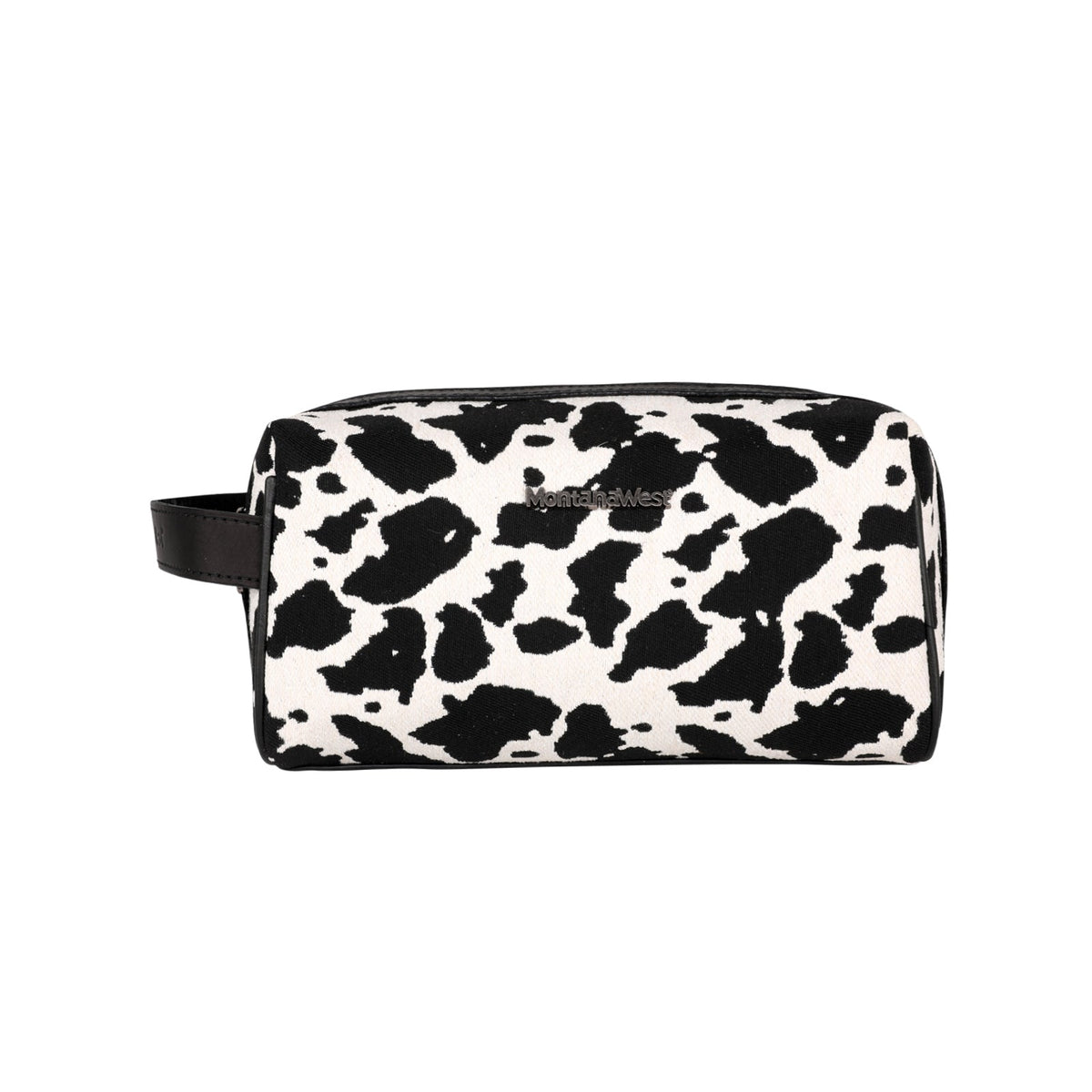 Montana West Cow Pattern Print Multi Purpose/Travel Pouch - Cowgirl Wear