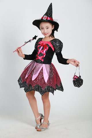 Fantasia Halloween Infantil Bruxinha Tetéia Vestido - Extra Festas