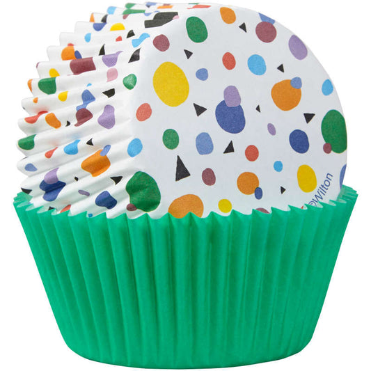 Rainbow Cupcake Liners, 150-Count - Wilton