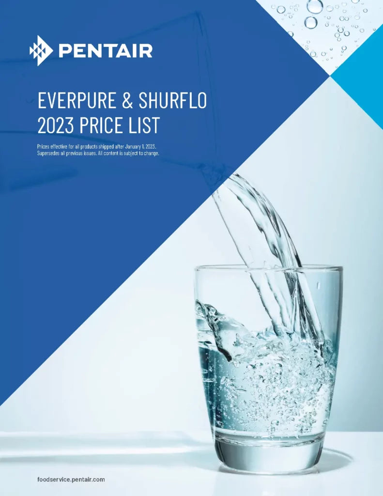 EVERPURE & SHURFLO 2023 PRICE LIST