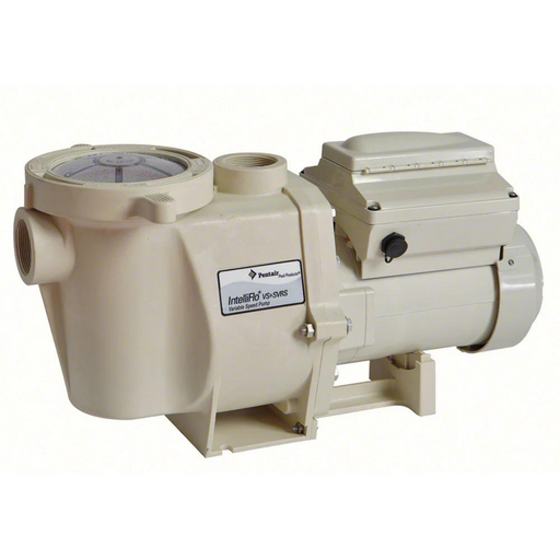 Pentair EC-342001 SuperFlo VS Variable Speed Pool Pump, 1 1/2 Horsepower,  115/208-230 Volt, 1 Phase - Energy Star Certified, Almond