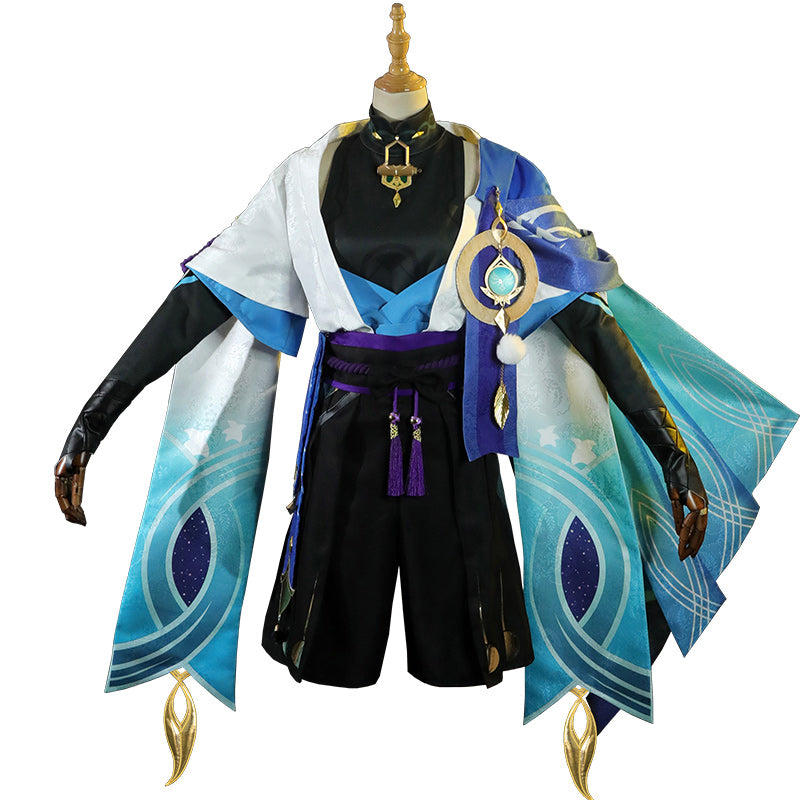 Genshin Impact The Wanderer Scaramouche Cosplay Costume – Winkcosplay