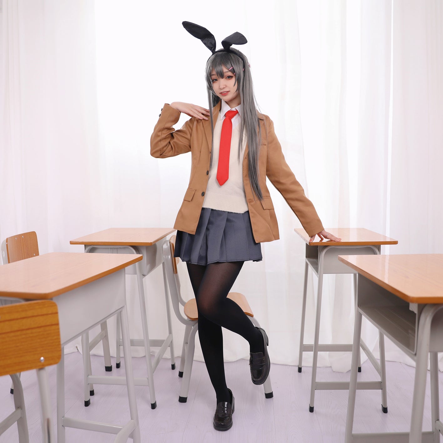 Rascal Does Not Dream Of Bunny Girl Senpai Mai Sakurajima Cosplay Cost Winkcosplay