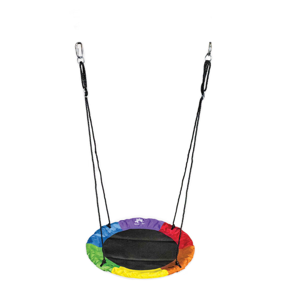 SensoryRx Rainbow Saucer Swing