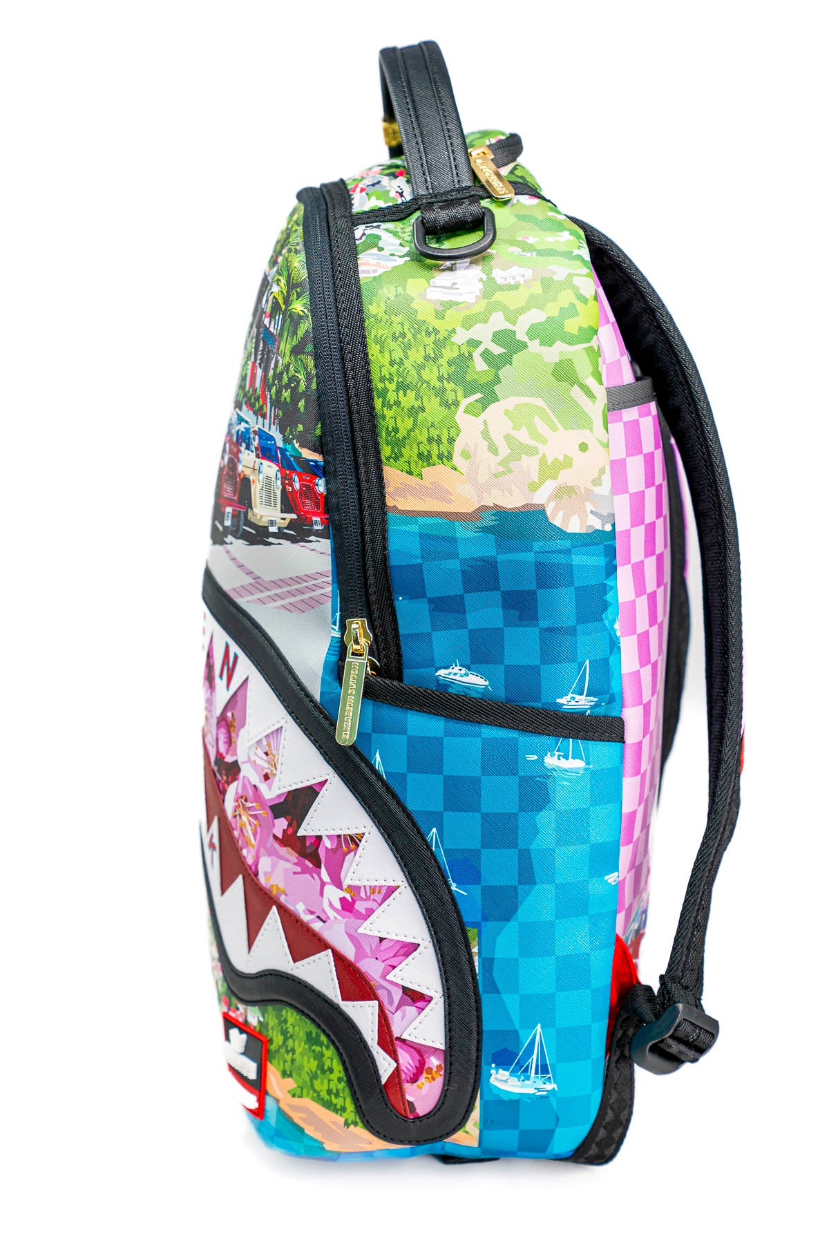 Elizabeth Sutton x Spray Ground Eden Rock - St Barths Island Backpack