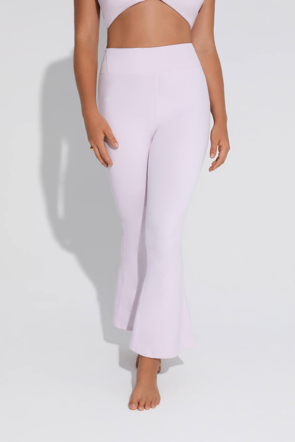 Light Sage Flared Yoga Pants