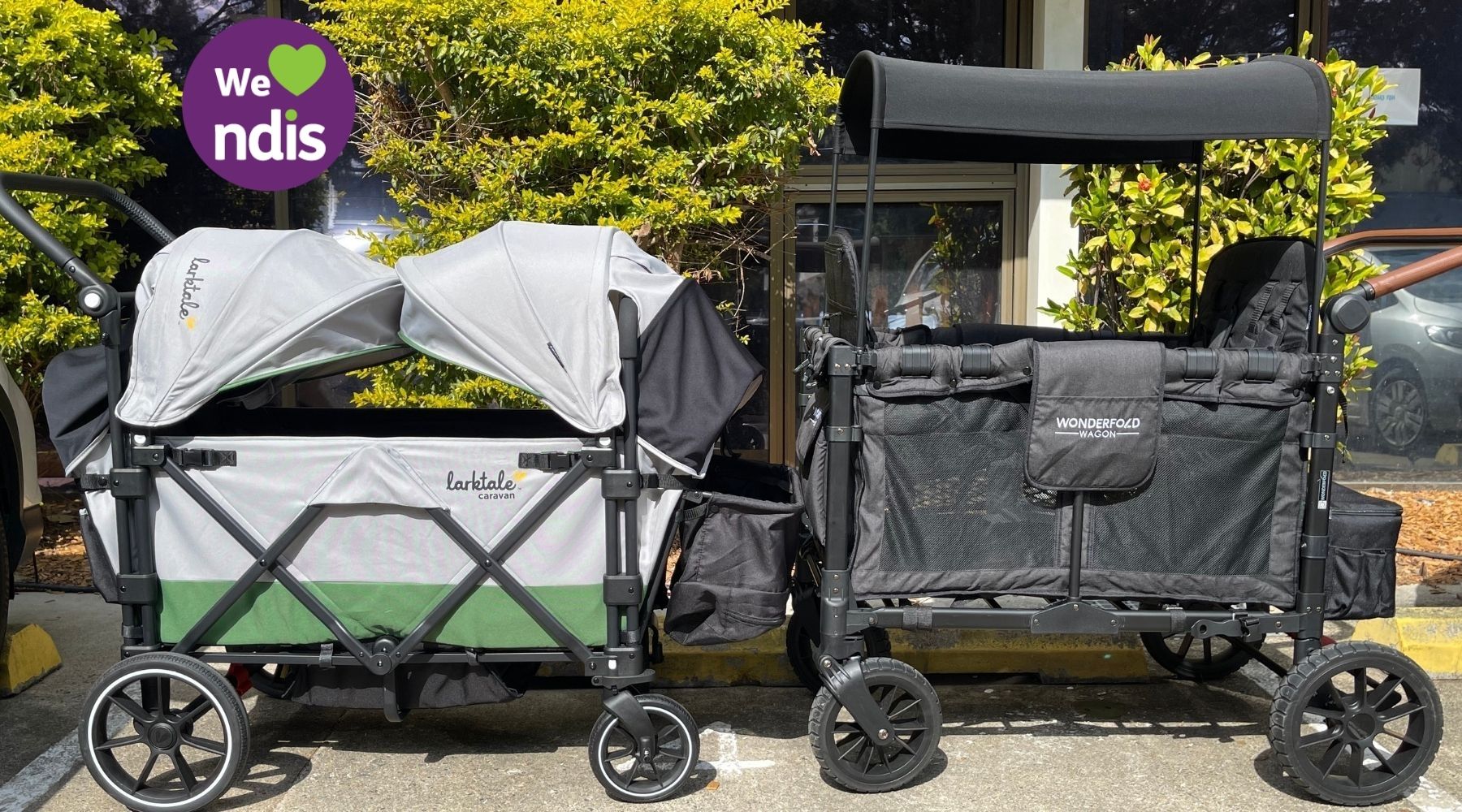 different pram wagons for NDIS