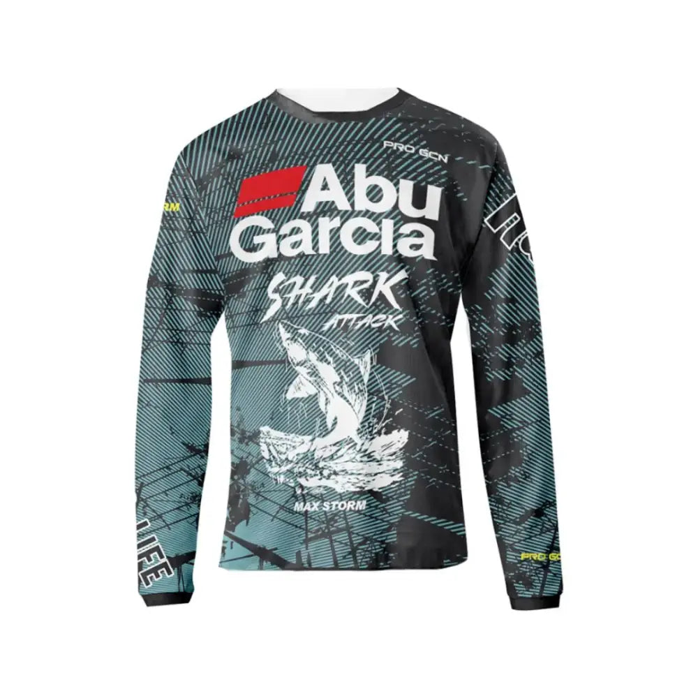 Shark Attack Long Sleeve Jersey - Bigbitefishingshirts – Big Bite