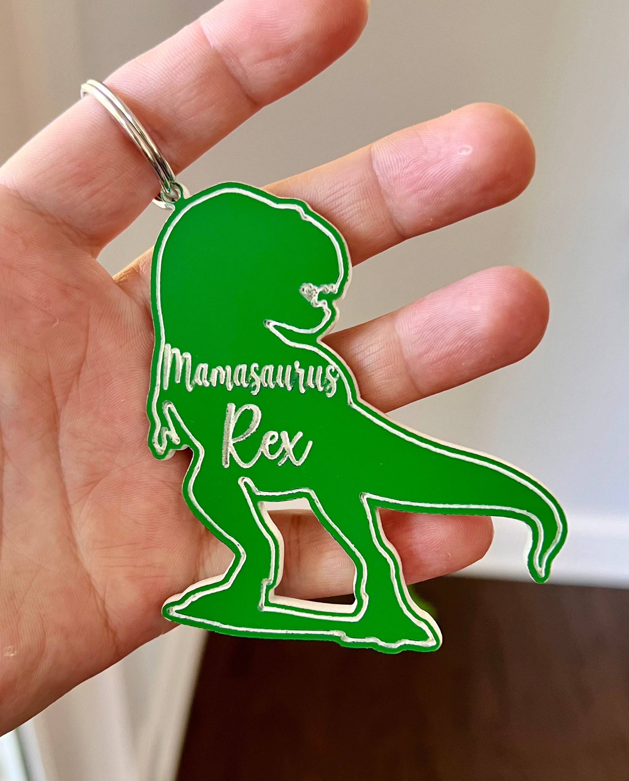 Mamasaurus Keychains