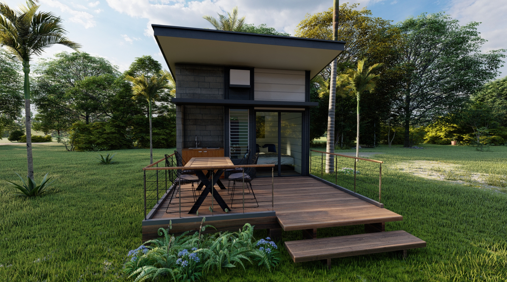 Tiny home composting toilet