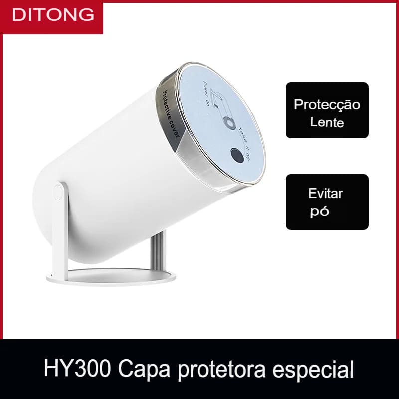 Proteção da Lente do Mini Projetor Portátil 4K HY300