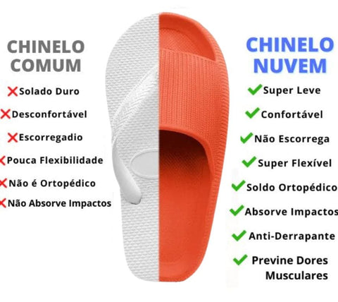 Chinelo Nuvem Ortopédico Original