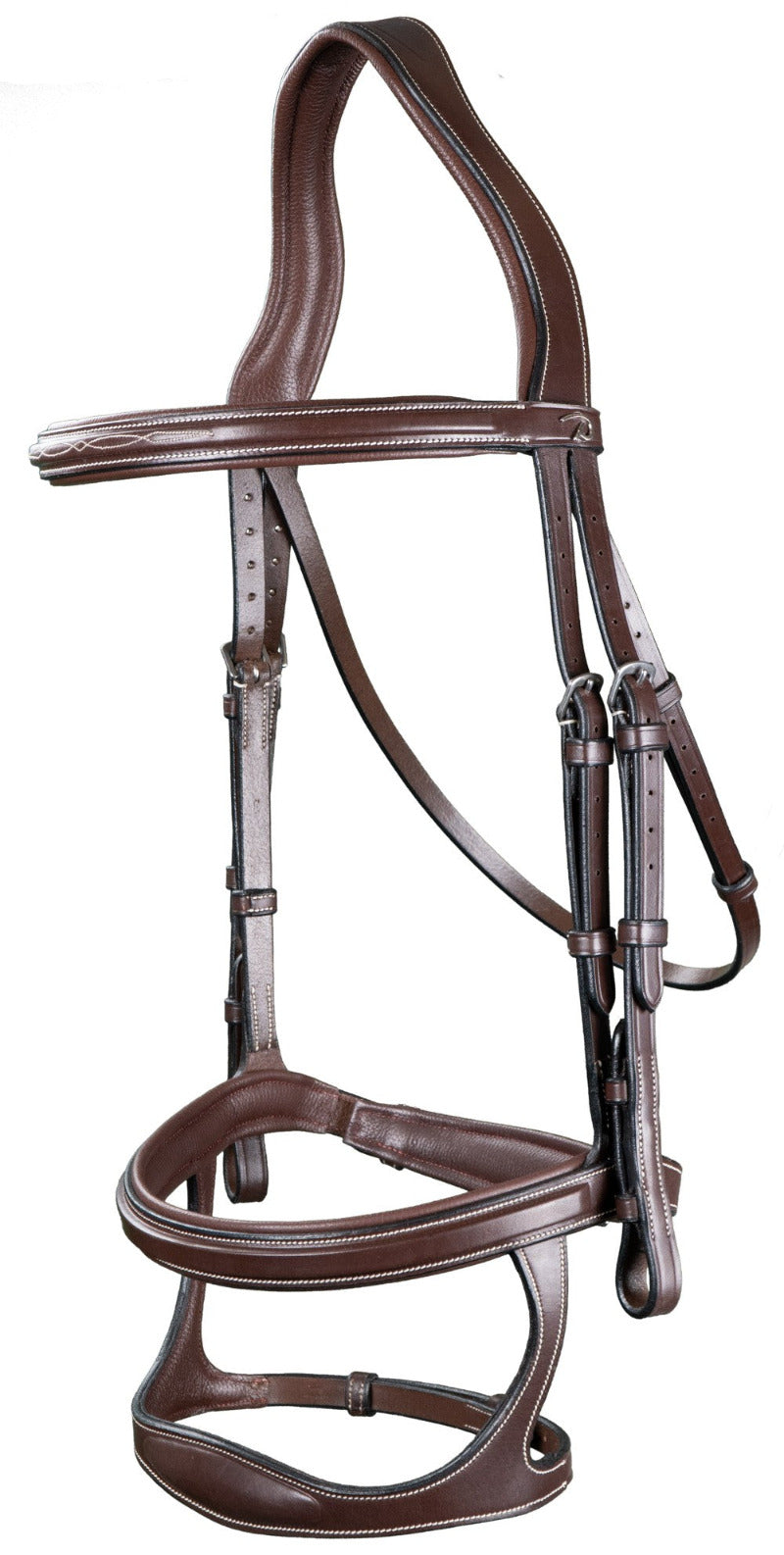 Dyon US Jumping Double Noseband Bridle Brown – Horse Riders Classics