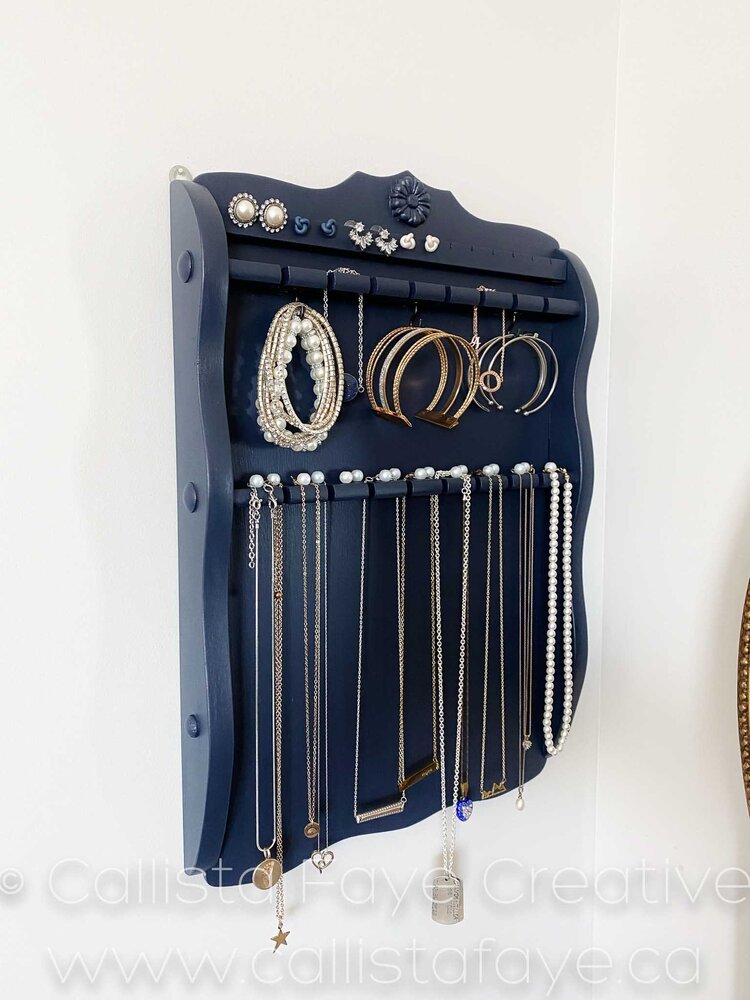 DIY Jewelry Holder from a Thrifted Spoon Rack – callistafaye