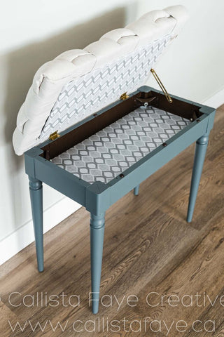 diy entry bench, woven upholstered bench cushion, paint drop cloth upholstery, drop cloth woven cushion, easy woven cushion, diy upholstery, entry bench transformation