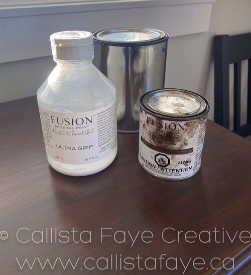 Fusion Milk Paint - Create faux concrete effect furniture – Shabby