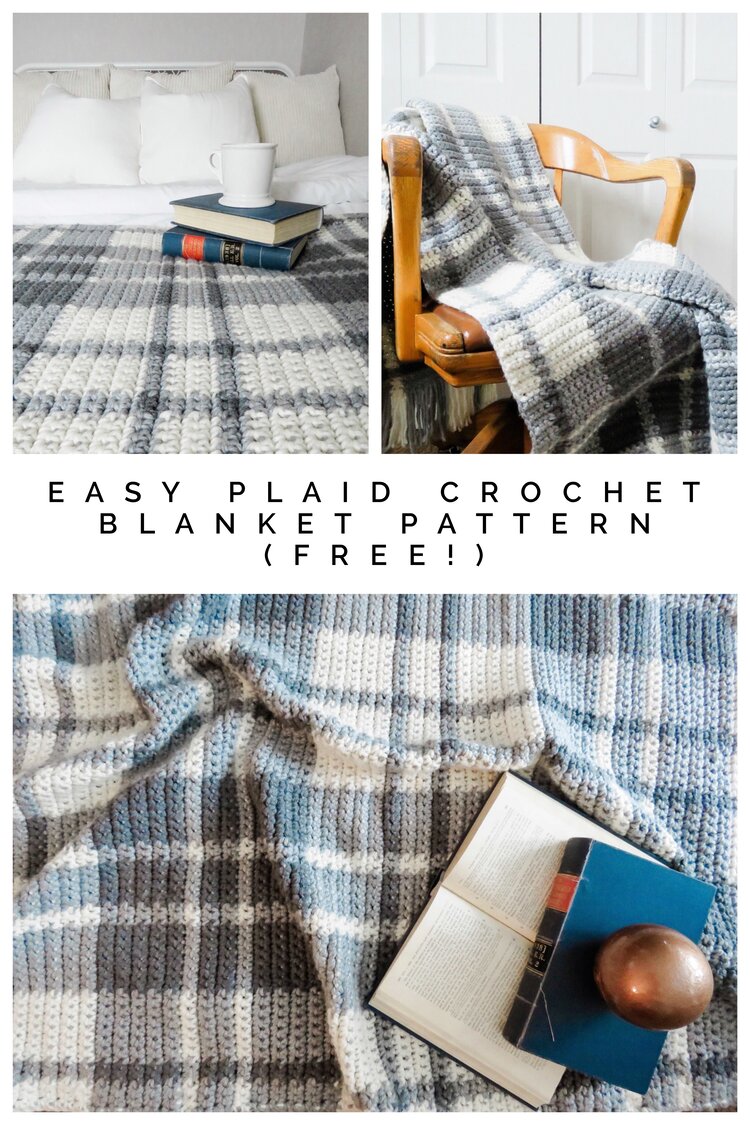 easy plaid crochet blanket free, free crochet plaid pattern, crochet plaid blanket, free plaid crochet pattern easy plaid pattern, easy plaid crochet
