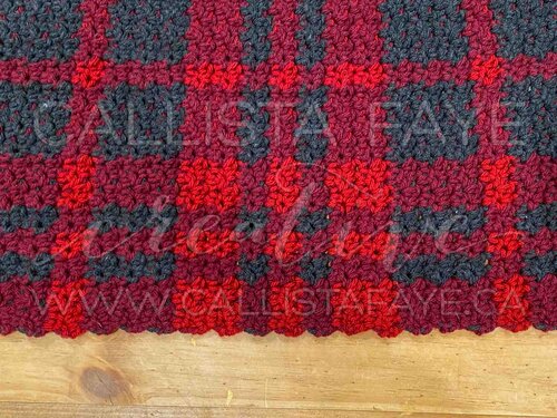 northern timberline plaid crochet blanket, crochet plaid pattern, crochet plaid blanket, plaid crochet pattern