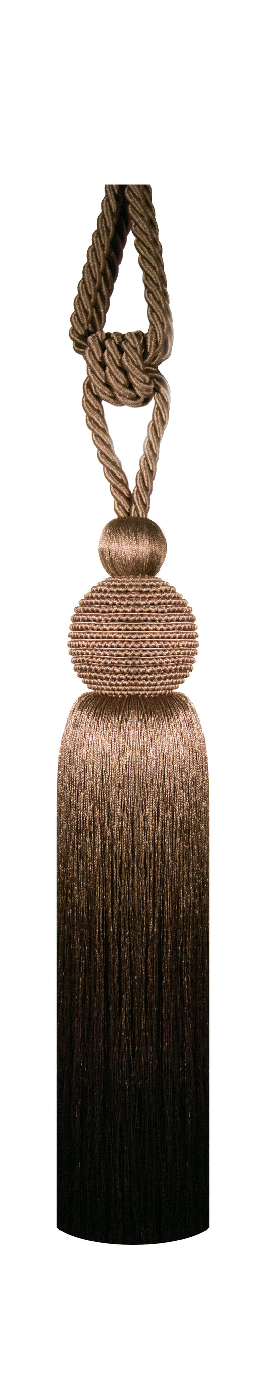 Corded Tie Back Taupe