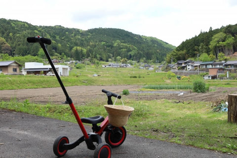 舵取り棒でサポート