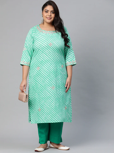 From S to XXL: Plus-Size Ethnic Wear for Different Body Shapes – divena  world