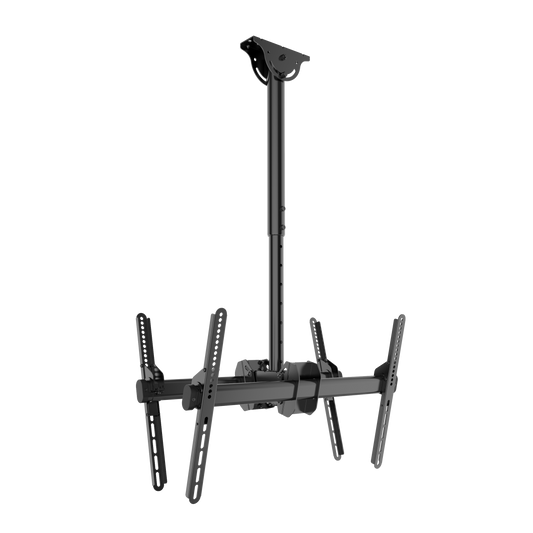 Height Adjustable Swivel TV Ceiling Mount For 37-80 TVs Holds 110lbs –  ProMounts