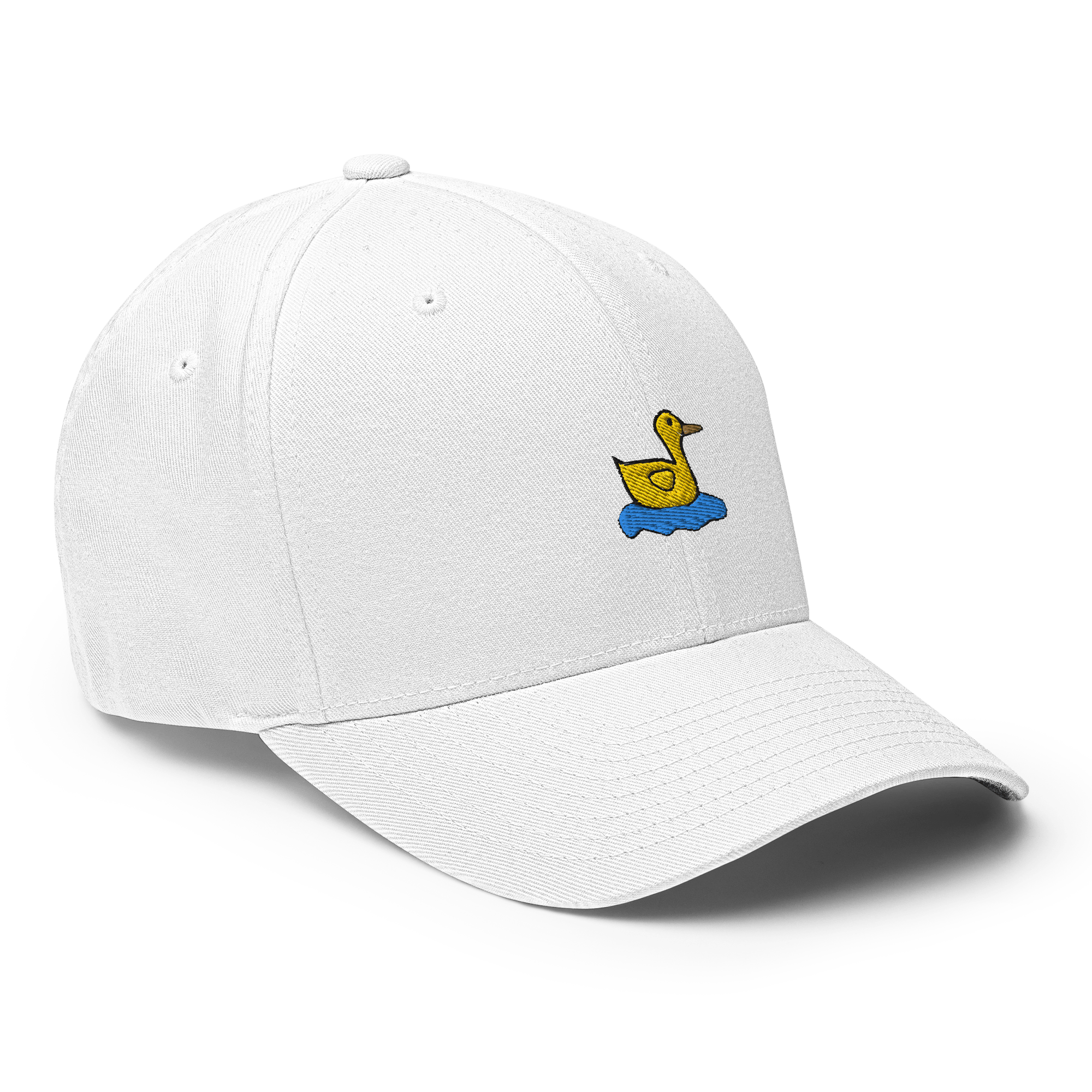 Lonely Duck Flexfit Cap, White / L/XL