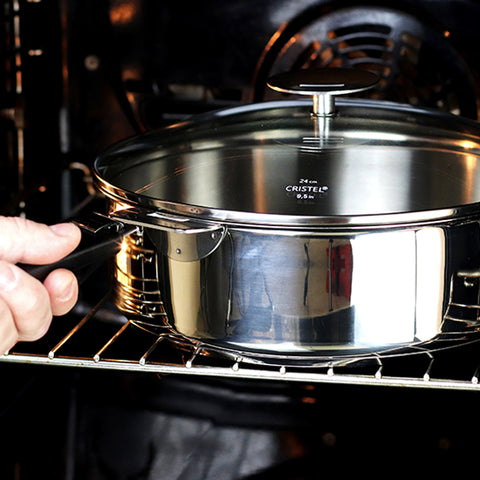 Braise your meat with your removable handles - CRISTEL® USA