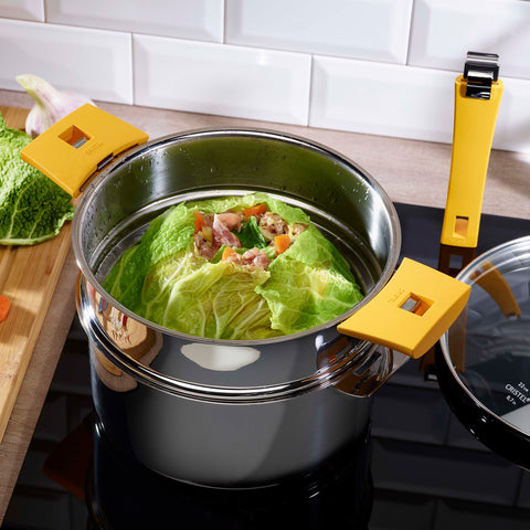 How can i cook healthy meals in stainless steel pan ? - CRISTEL