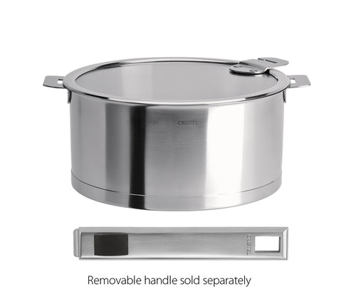 Castel'Pro® Fixed handle 0.9 Qt Saucepan Cooking Set – CRISTEL USA