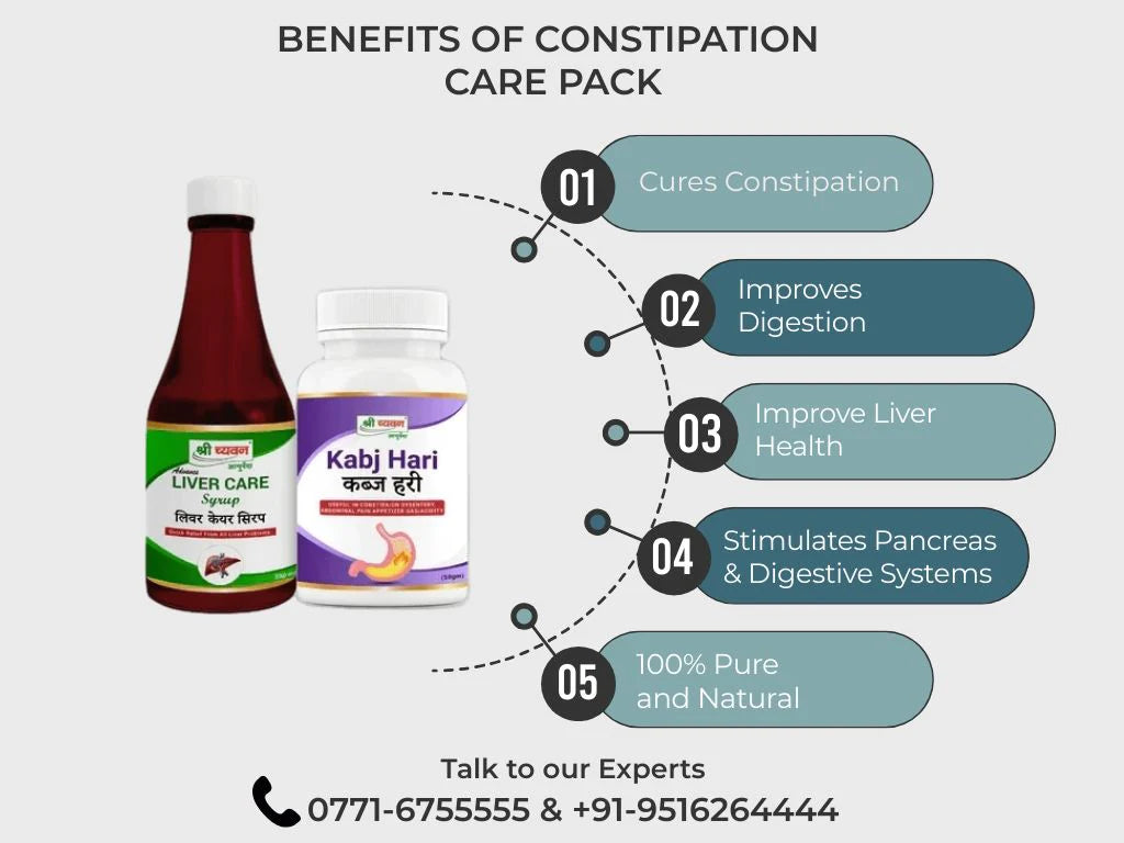 Constipation care ayurvedic medicine for Adult