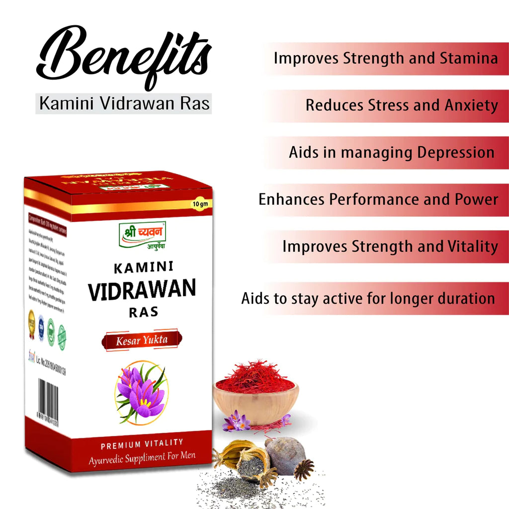 Benefit of Kamini Vidrawan Ras