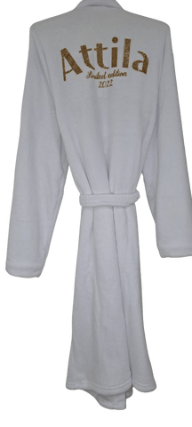 personalized robe