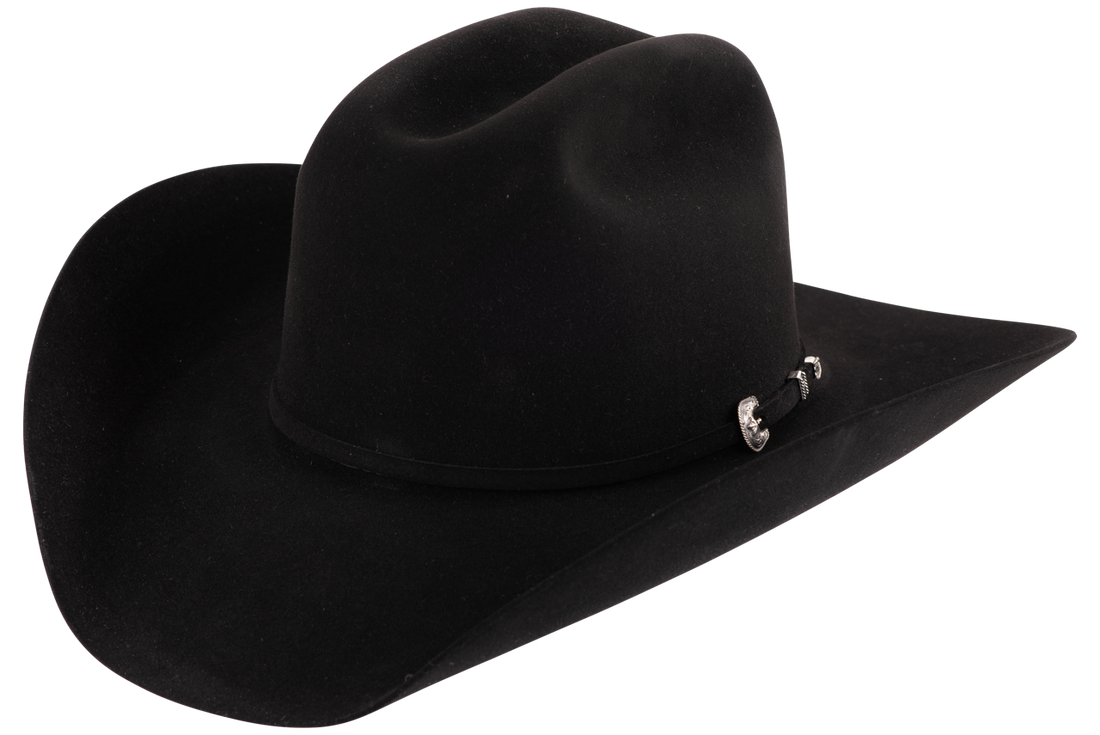 American Hat Company 200X Black Felt Hat