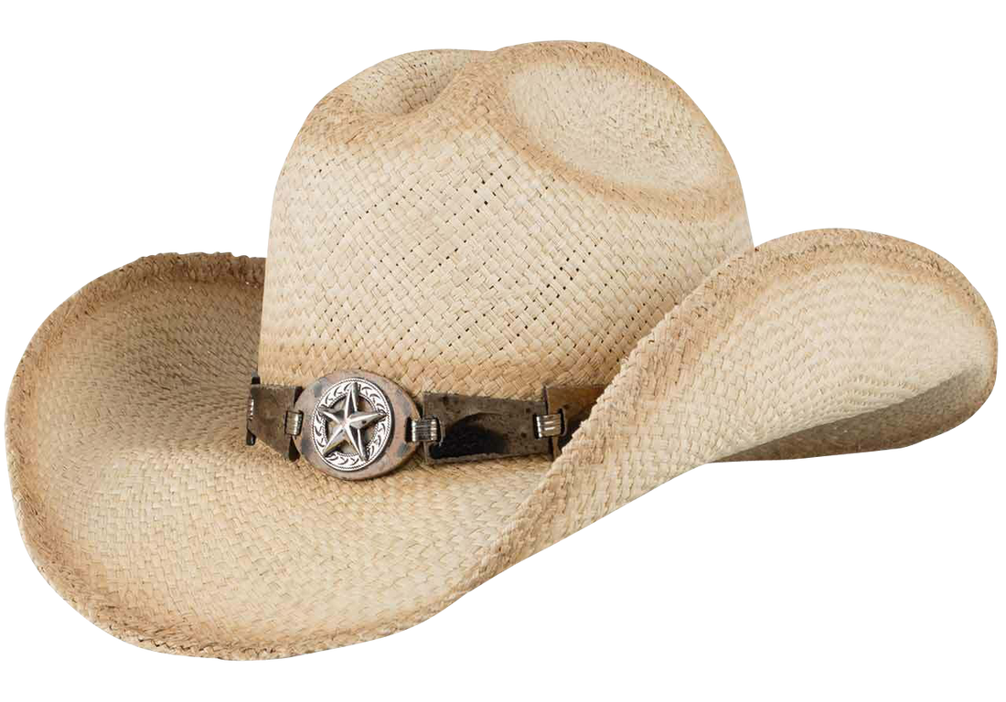 Bullhide Star Concho Natural Cowboy Hat