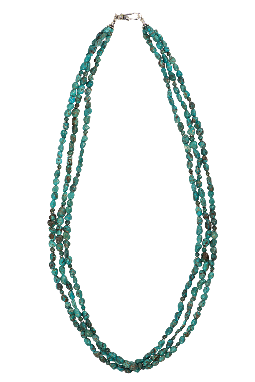 Paige Wallace Turquoise Tube Necklace