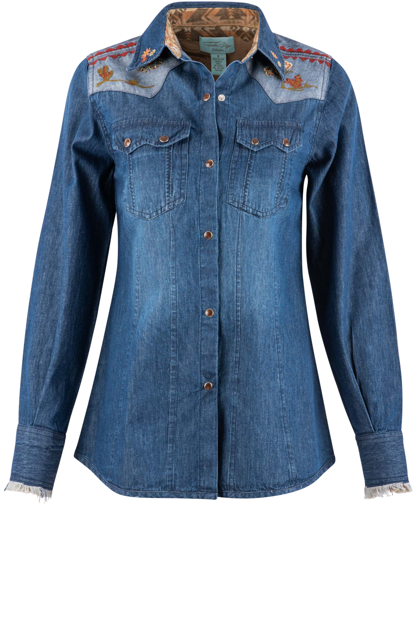 TASHA POLIZZI Arizona Denim Shirt