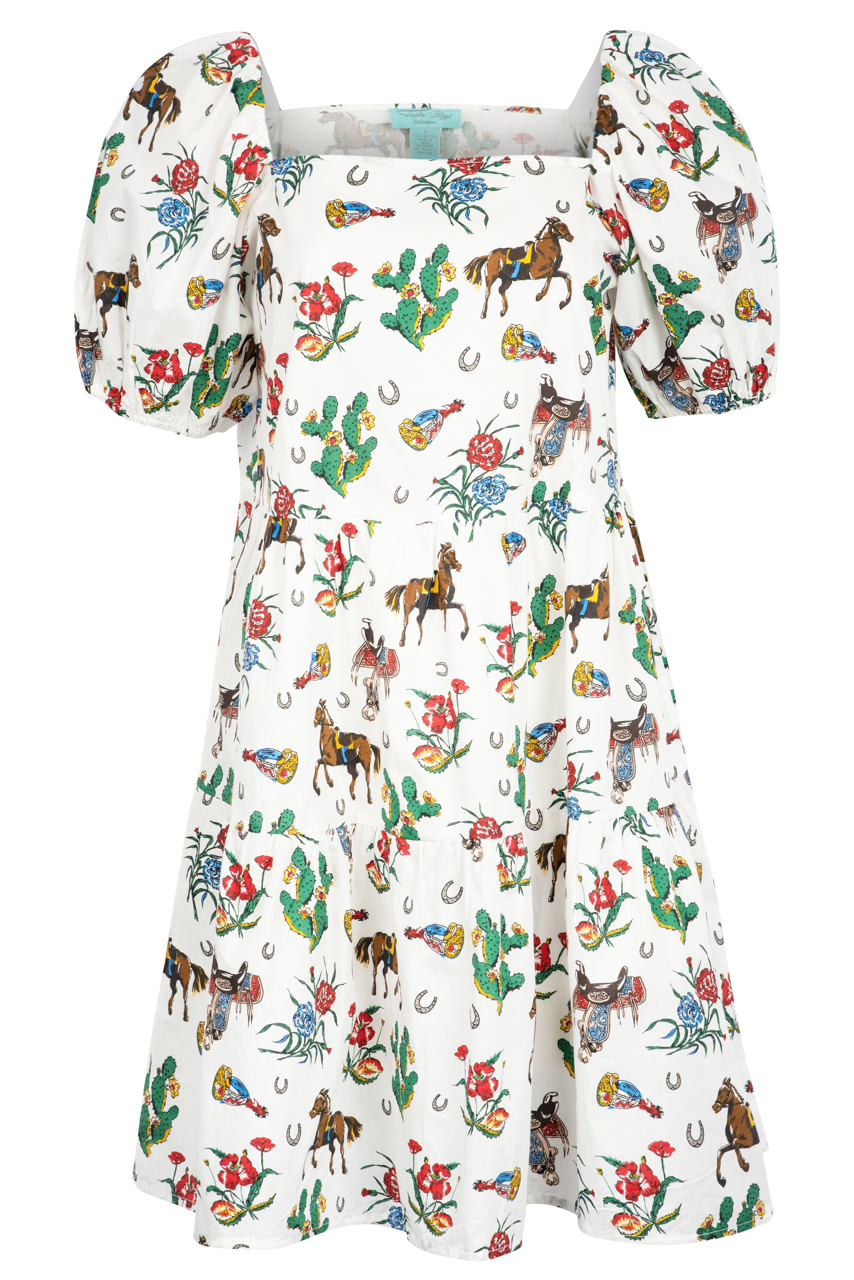Tasha Polizzi Melody Dress in Horse and Cactus Print