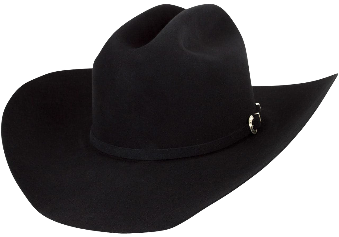 American Hat Co. 40X Black Felt Cowboy Hat