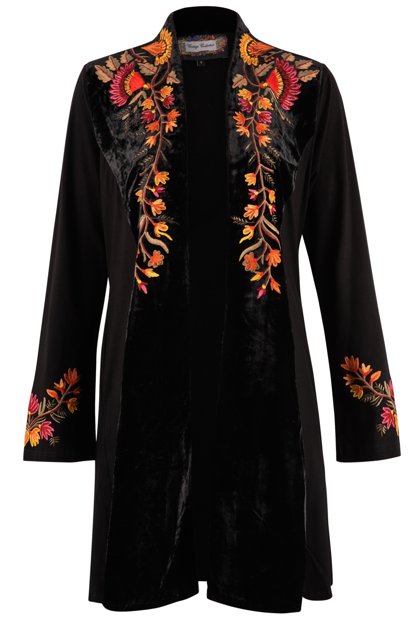 Vintage Collection Monarch Embroidered Duster