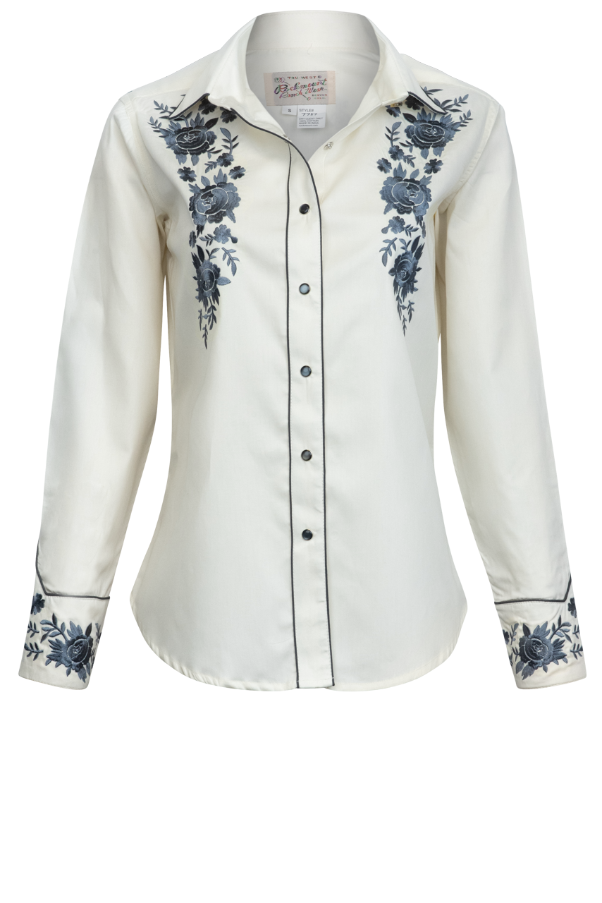 Rockmount Ranch Wear Vintage Floral Western Top