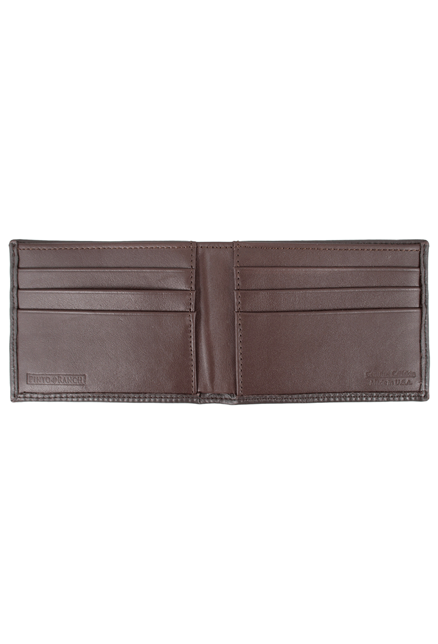 SLP Money Clip Wallet - Robot Print Leather – PROVENANCE