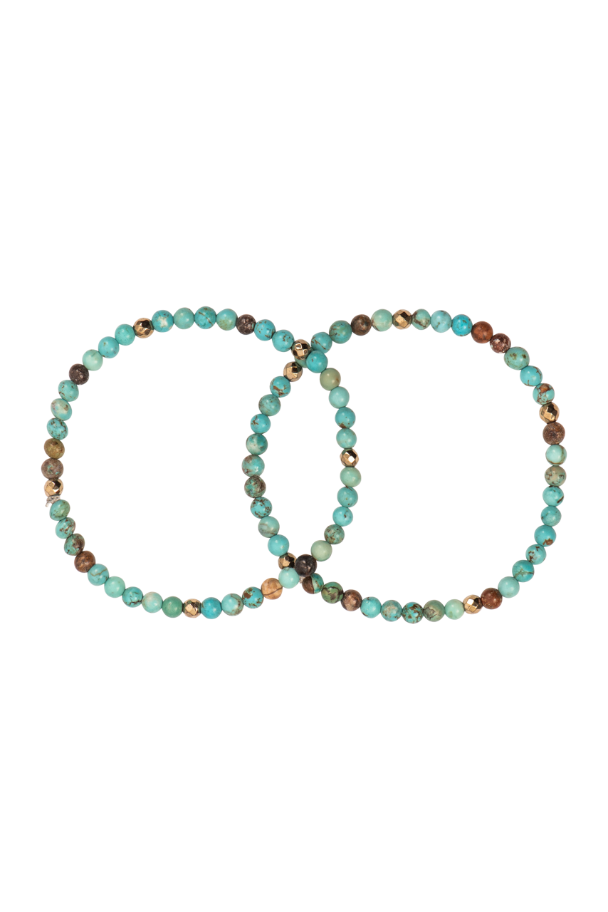 Ann Vlach Moon River Turquoise Bracelet Set