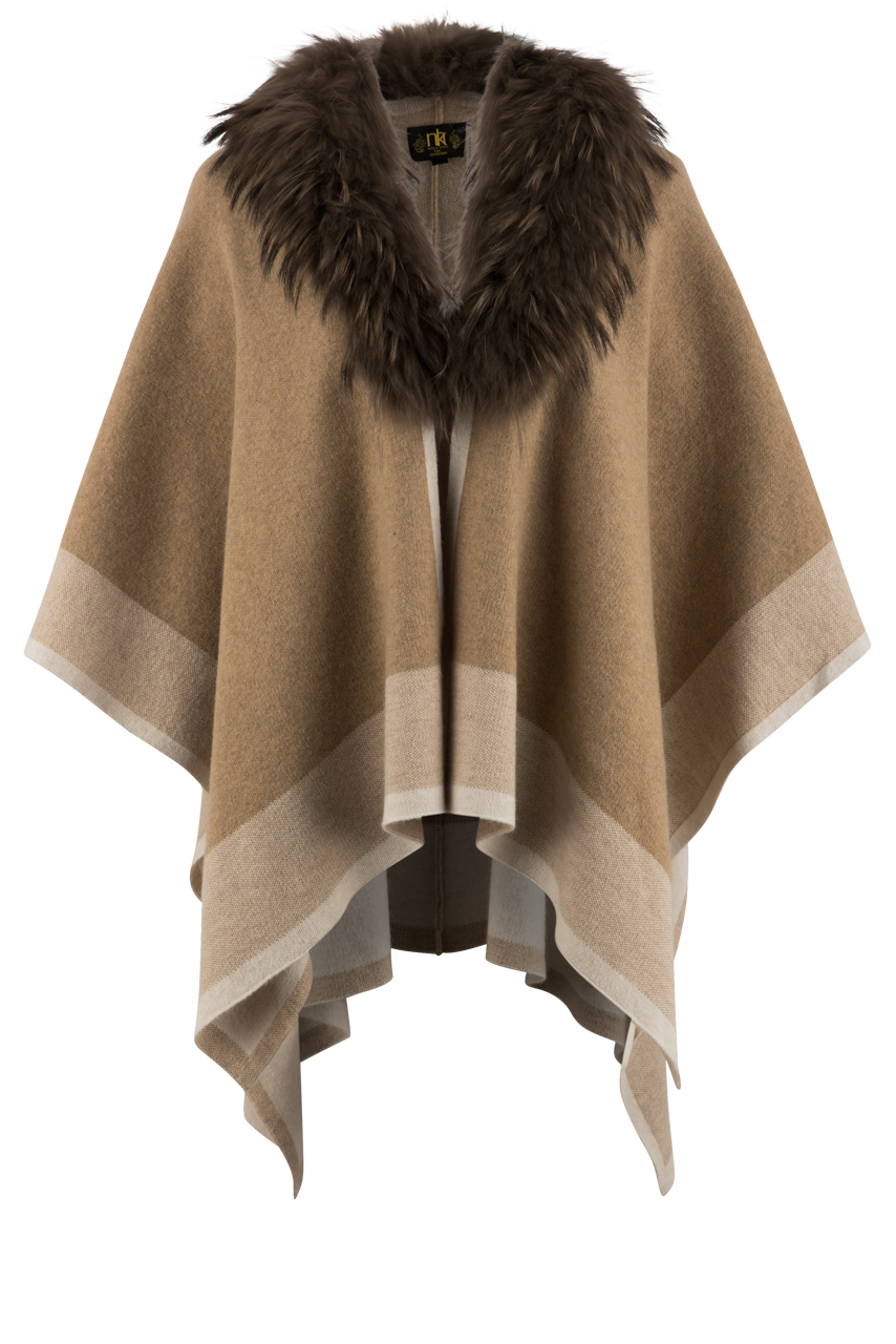 Metric Fur Shawl