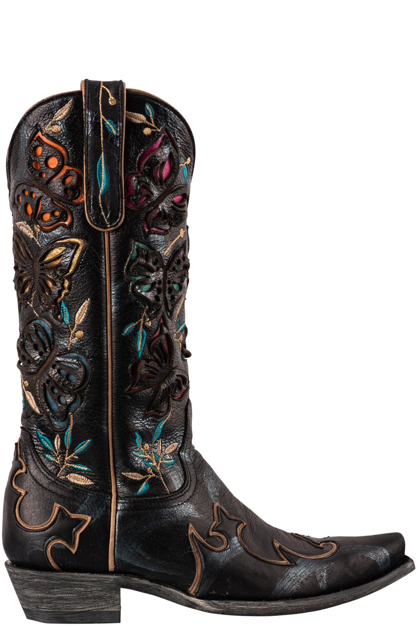 Old Gringo Women's Amadis Cowgirl Boots - Black