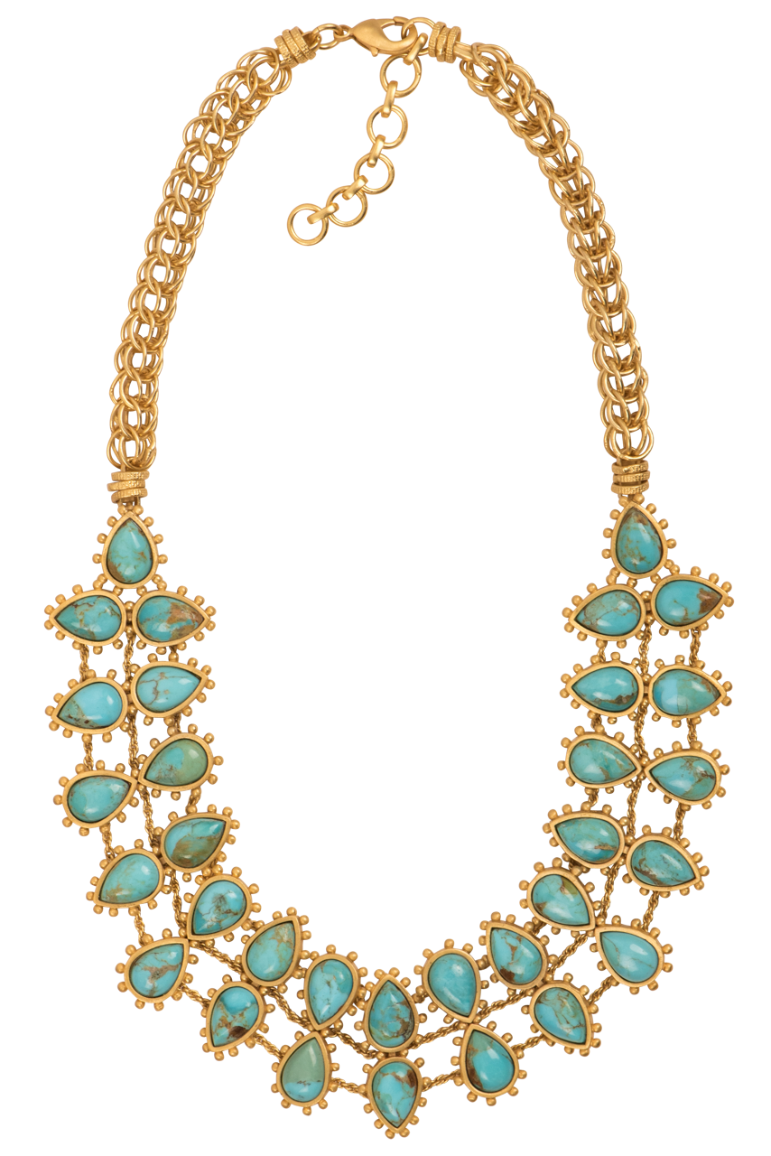Turquoise and Hammered Gold Belt Buckle– Christina Greene LLC