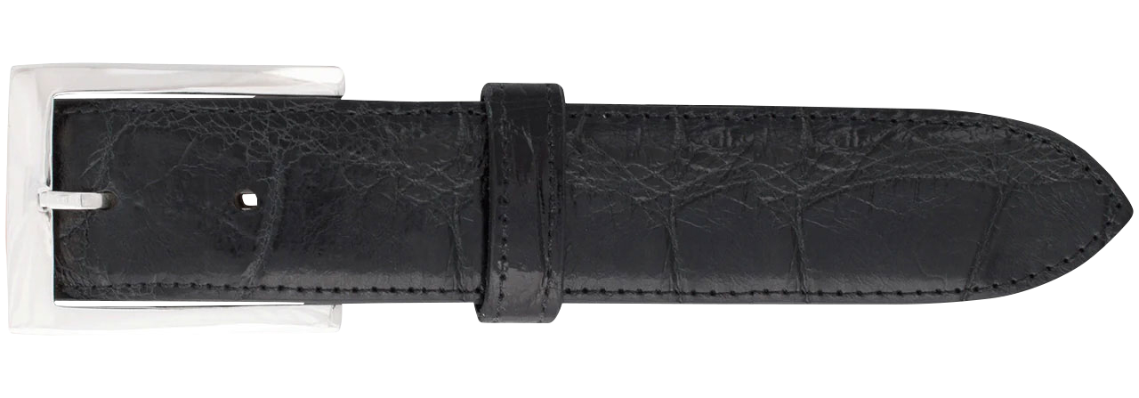 Off-white Arrow Leather Belt In Black Dark Grey